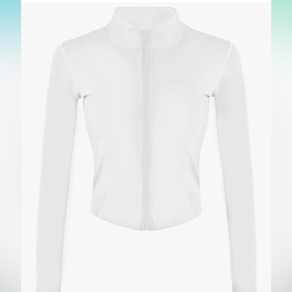 Like new BBL Jacket fitted long sleeve small white